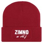 zimno czapka